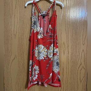 EXPRESS printed tank sz S